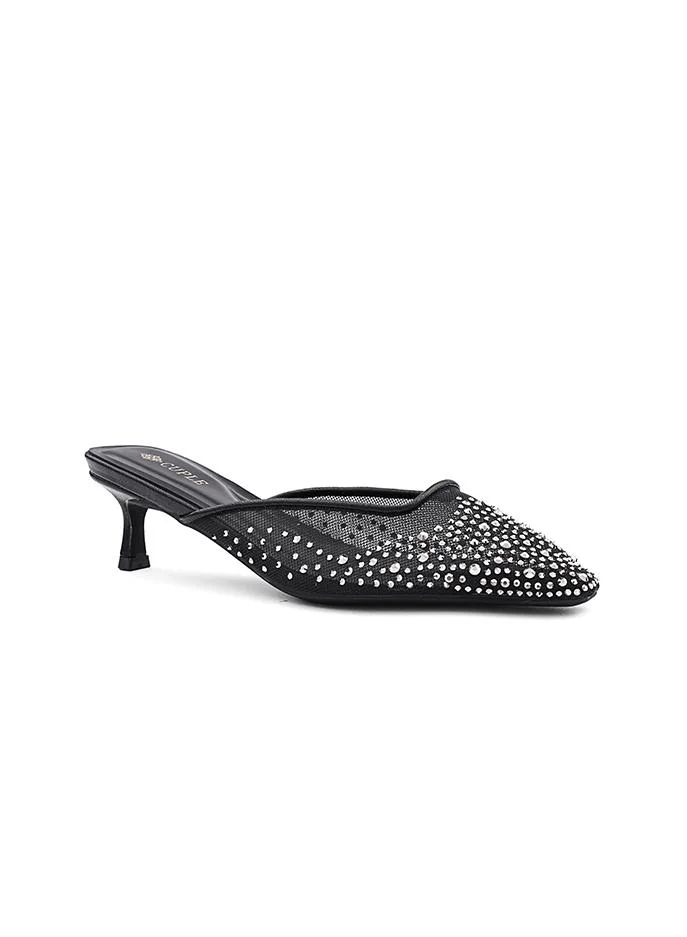 كابلي Women Pointed Toe Mule Heels